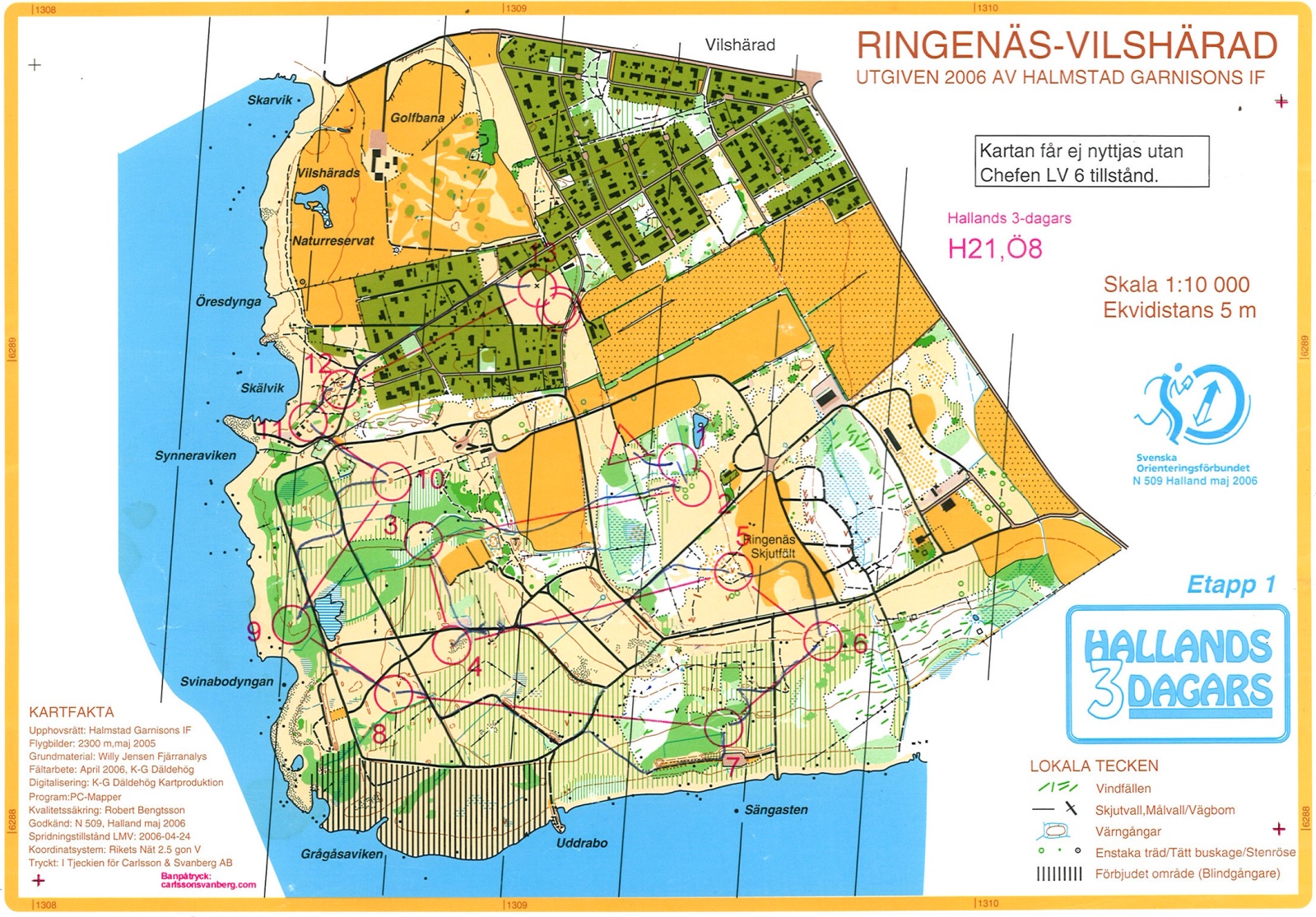 Hallands 3-dagars, E1 (2006-07-07)