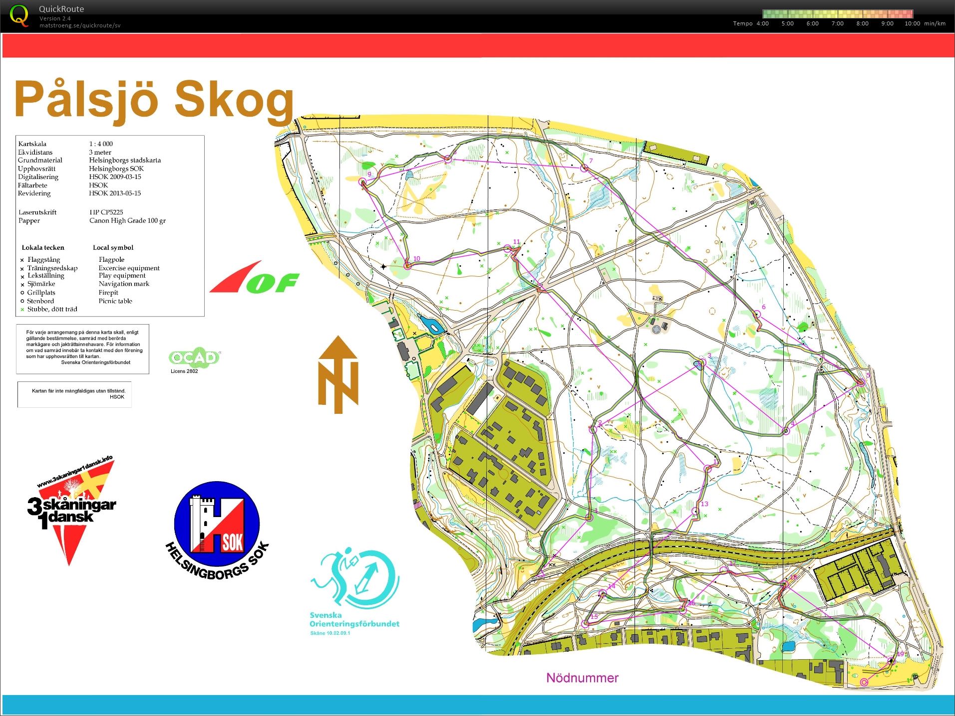 Provlöpning av E4 (2013-06-10)