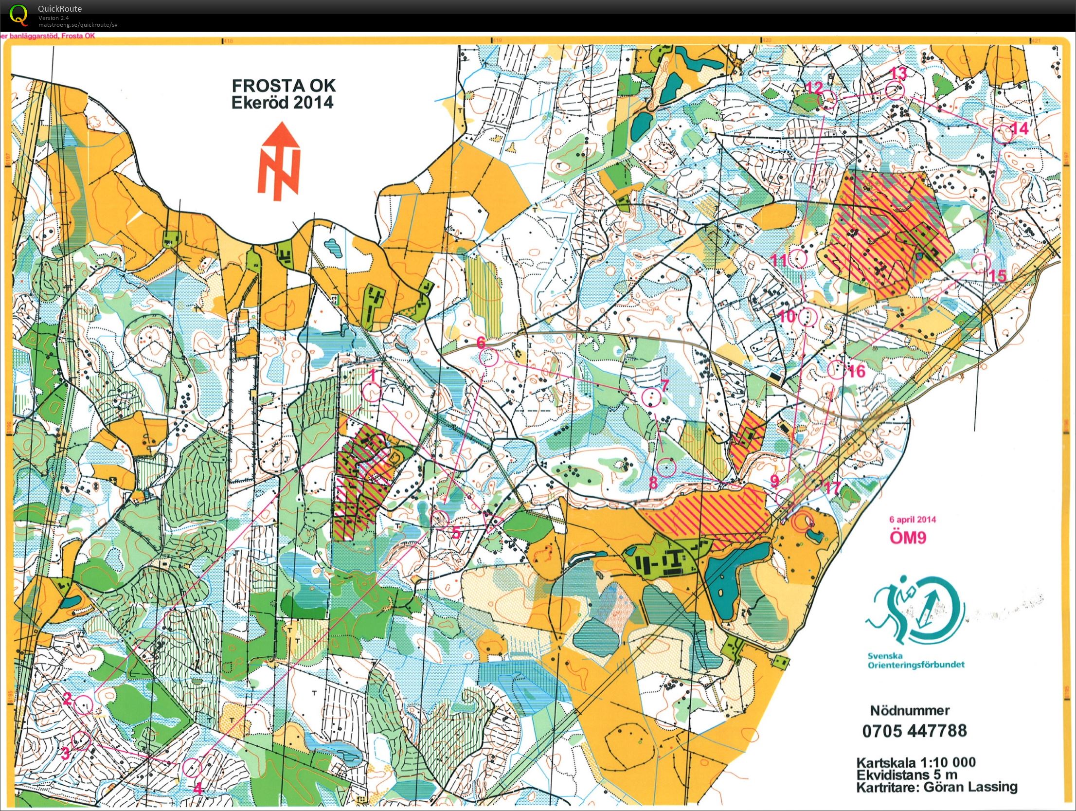 DM Ultralång Skåne + nationell tävling (2014-04-06)