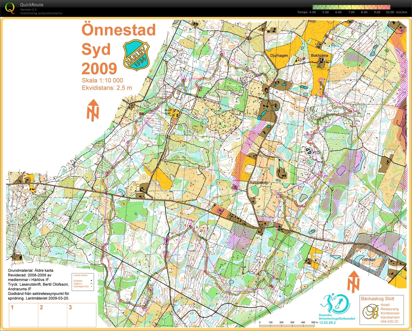 Härlövs IF Långdistans 2009 (2009-04-05)