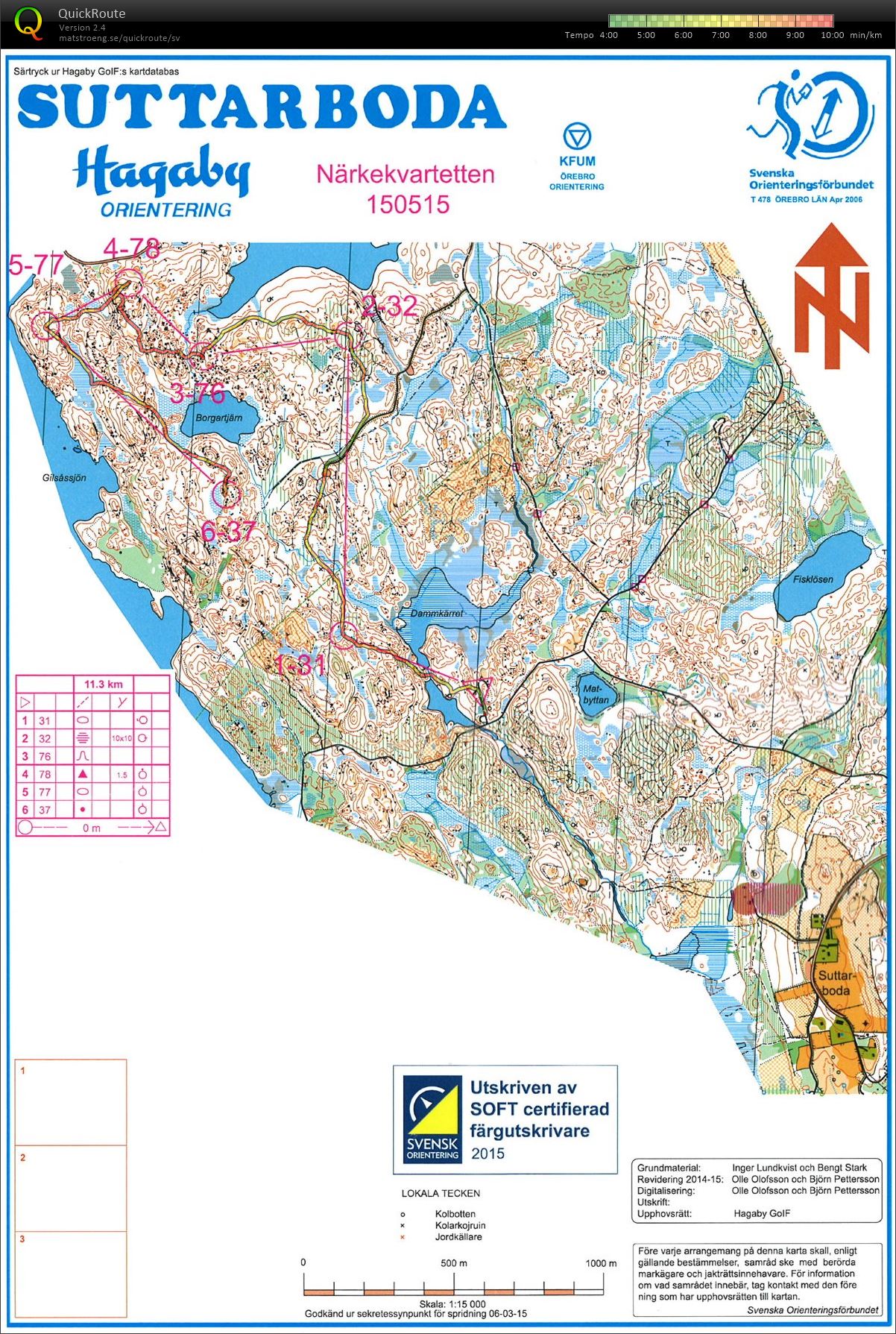 Närkekvartetten, dag 2, del1 (2015-05-15)