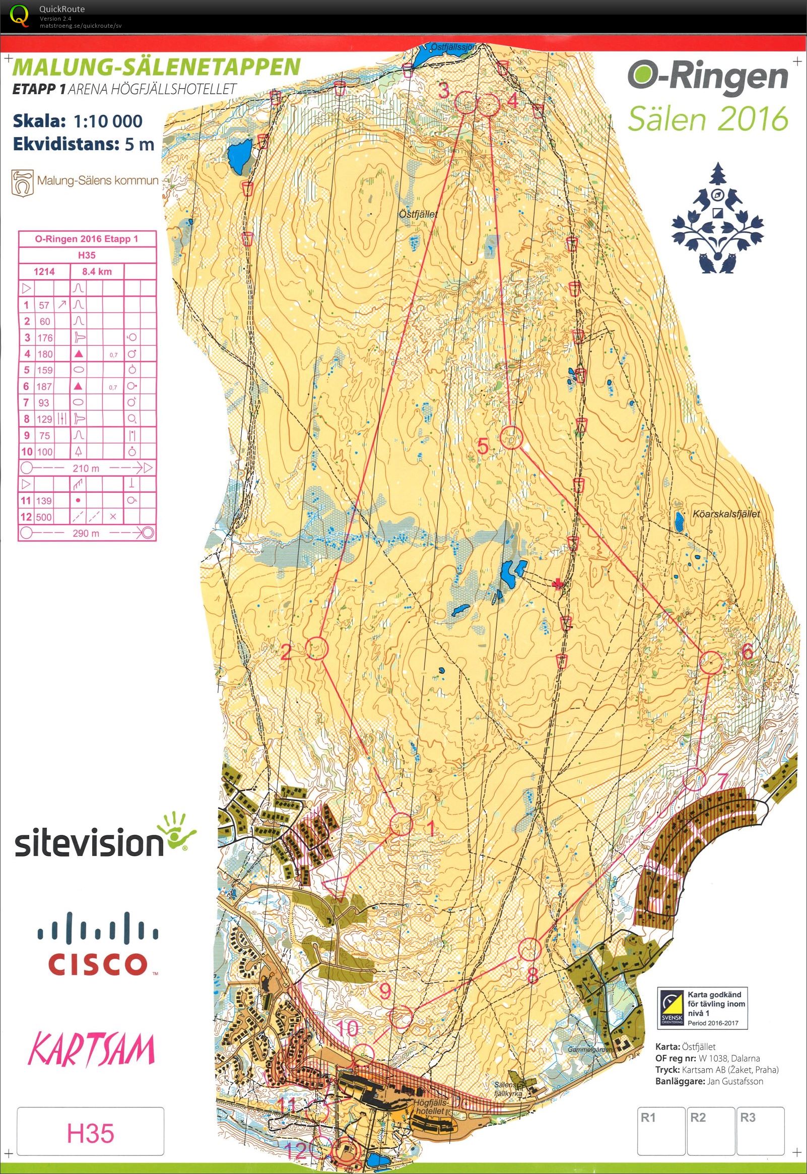 O-Ringen Sälen 2016 E1 (2016-07-24)