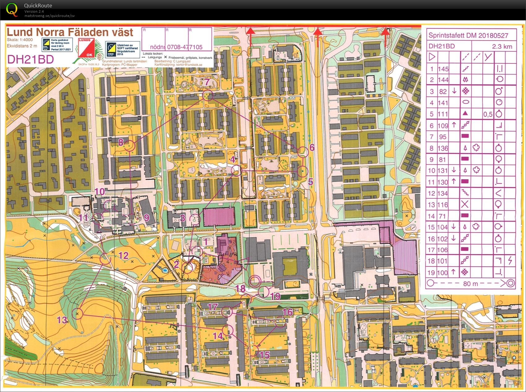 Sprint DM Stafett Skåne 2018 (2018-05-27)