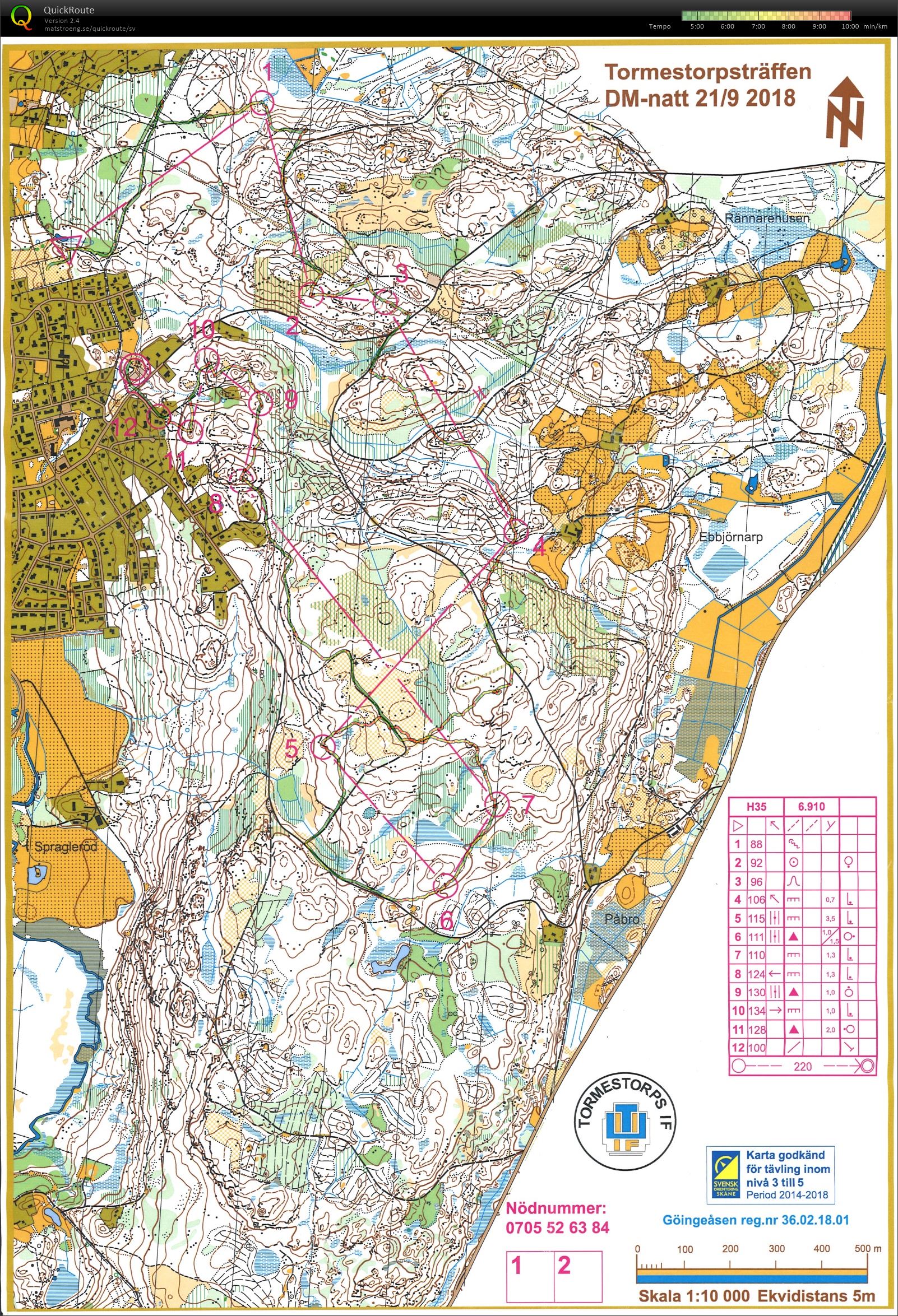 DM, natt, Skåne med Tormestorpsträffen (2018-09-21)