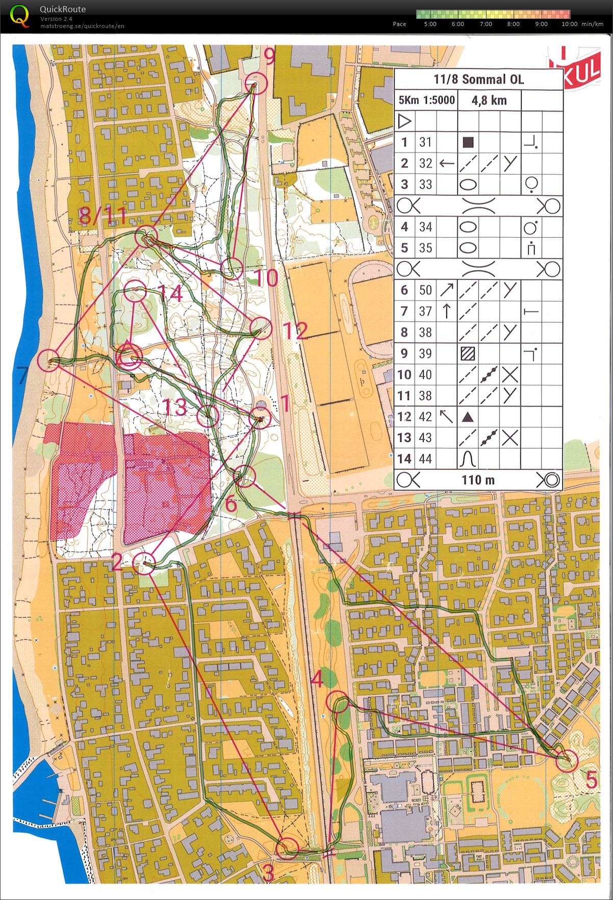 Sommarorientering Lerbergsskogen (2022-08-11)