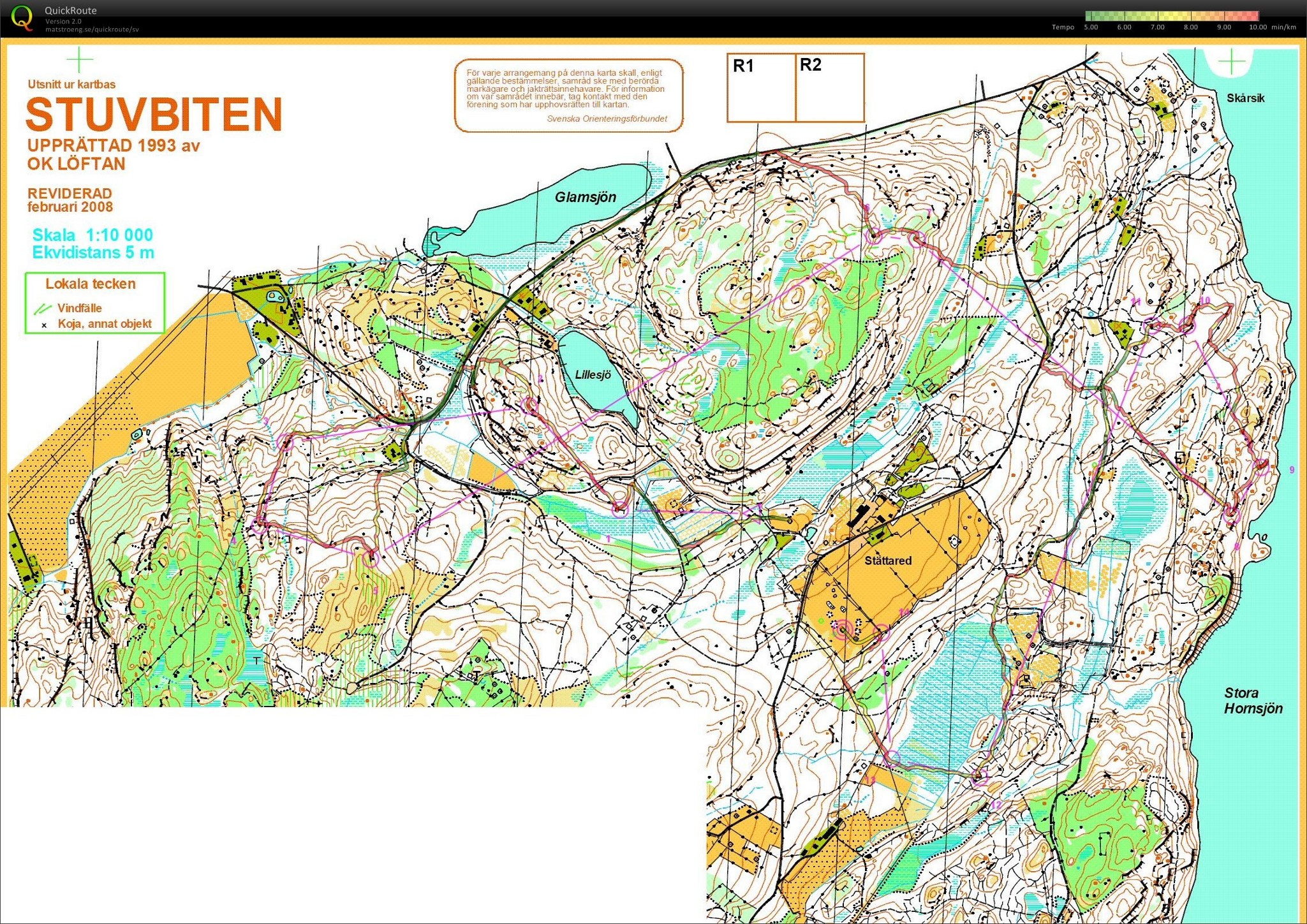 Hallands 3-dagars, Etapp 2 (2008-07-12)