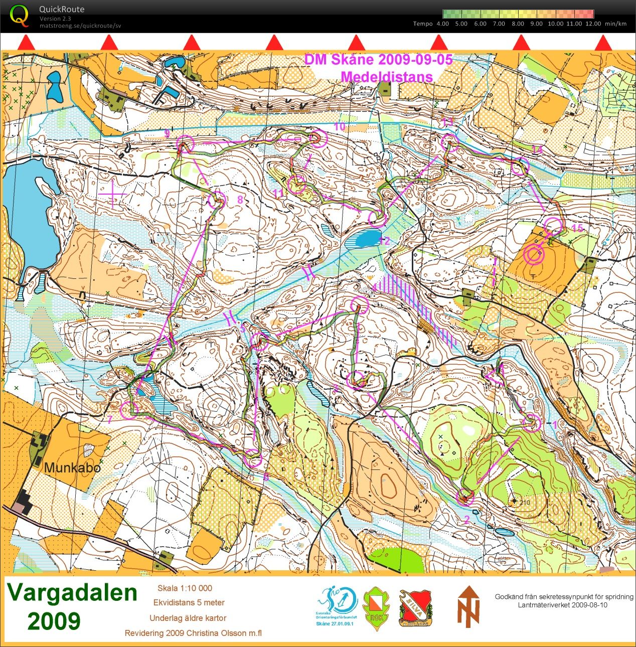 DM-Skåne Medeldistans (2009-09-05)