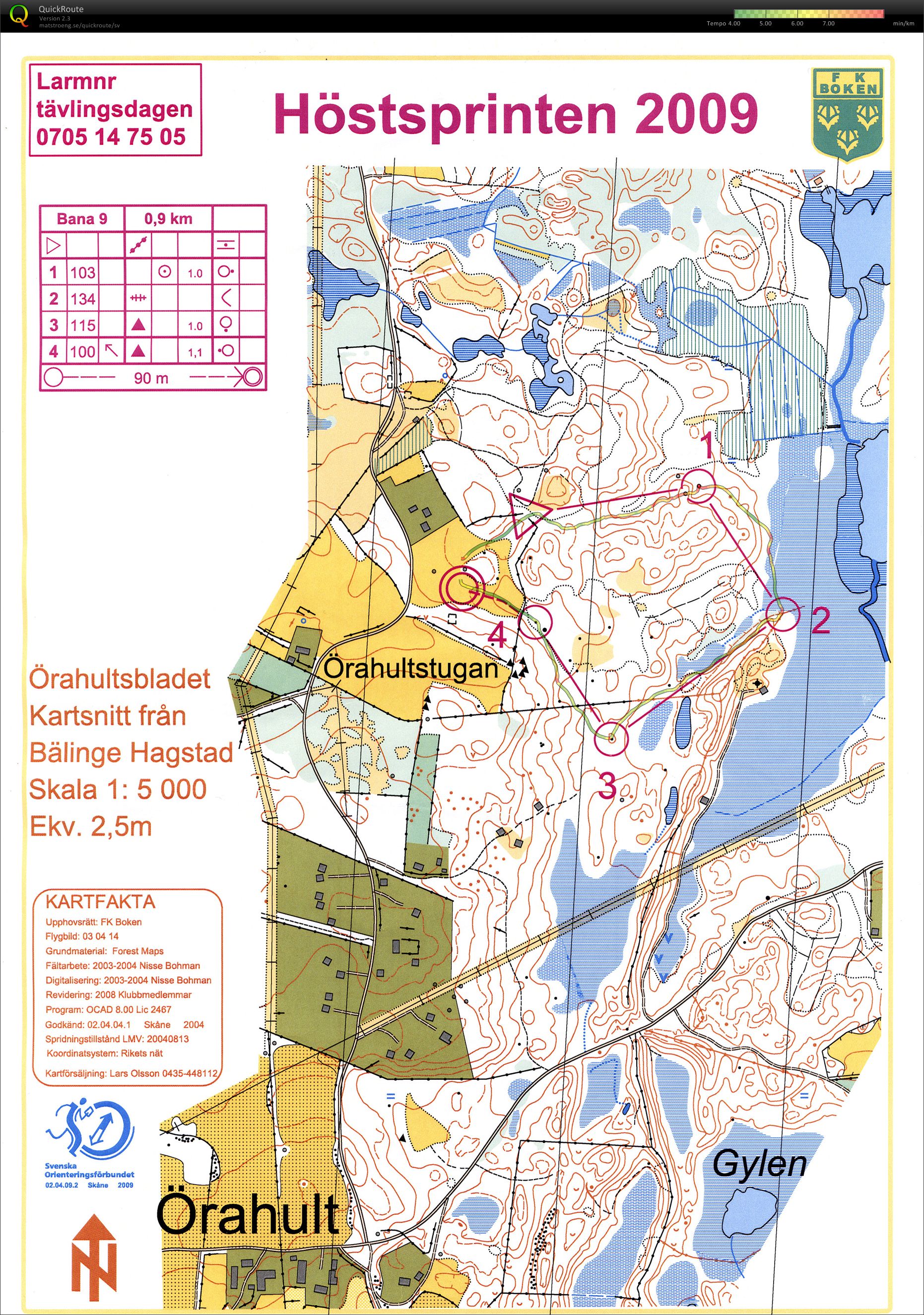 Höstsprinten (2009-09-26)